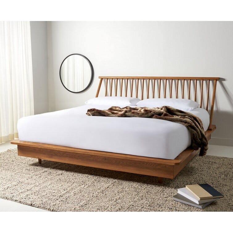 Thalia Solid Wood Slat Bed