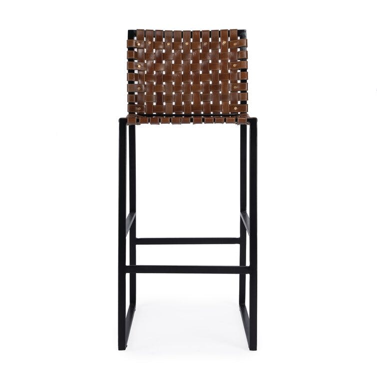 Augusta Genuine Leather Bar & Counter Stool