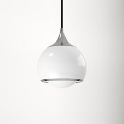 Kegan Single Light Glass Dimmable Pendant