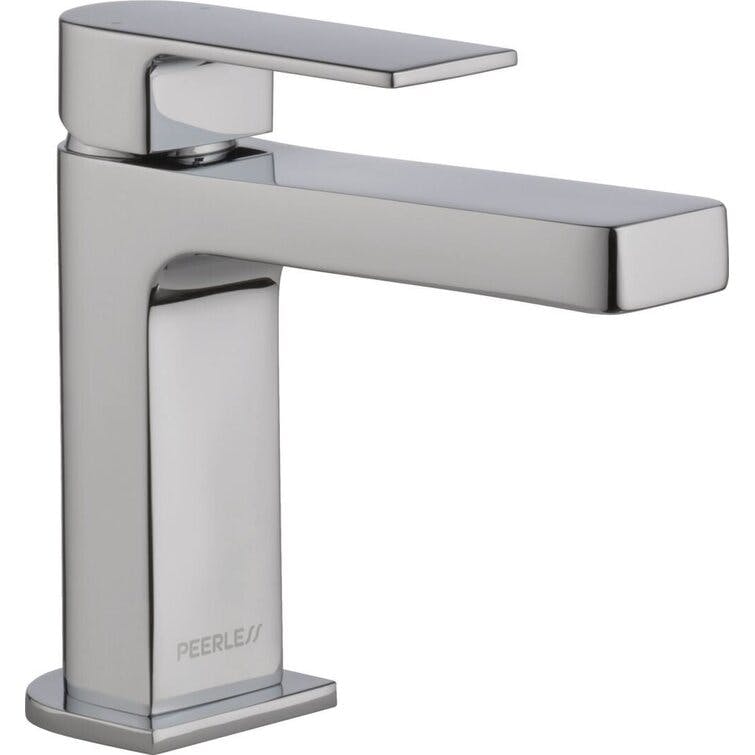 Xander Polished Chrome Single-Handle Mid-Arc Bathroom Faucet