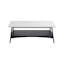 Soho Black Natural Wood Coffee Table with Storage