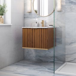 Terra 24'' Wall Mounted Single Bathroom Vanity