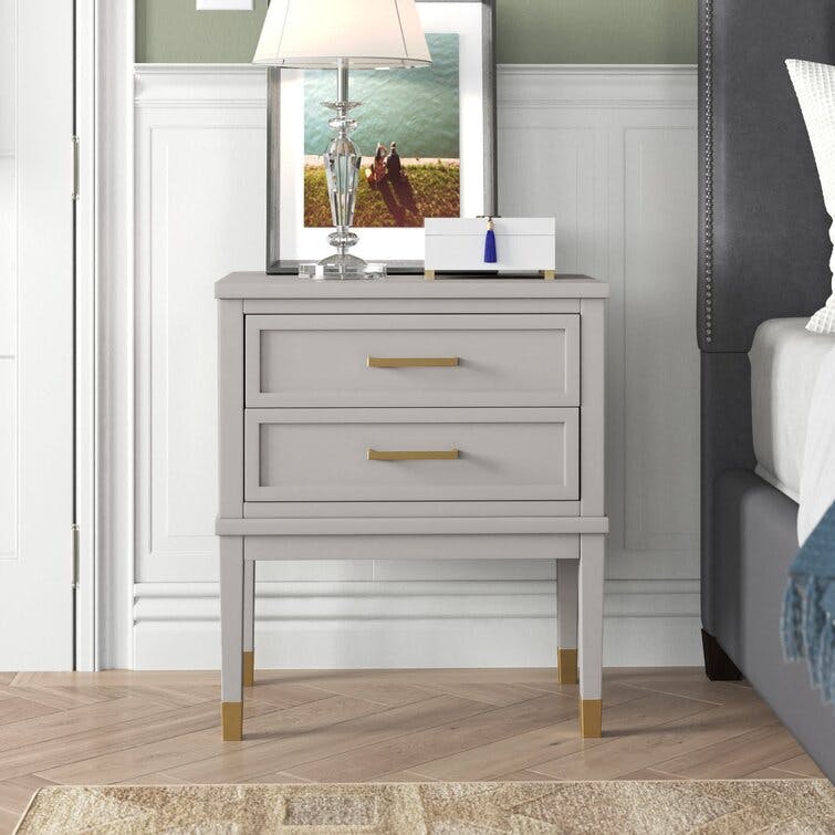 Brody Grey Manufactured Wood Side Table