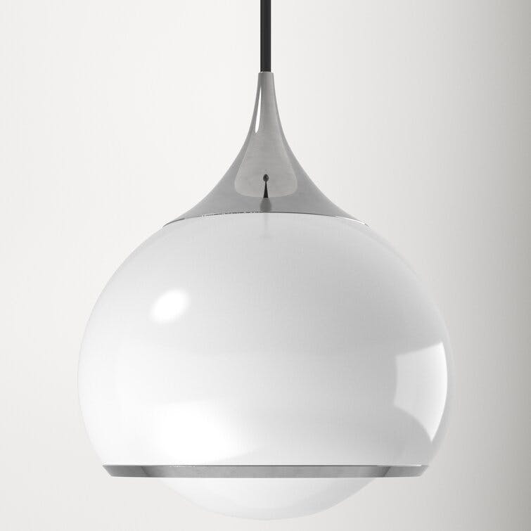 Kegan Single Light Dimmable Glass Pendant