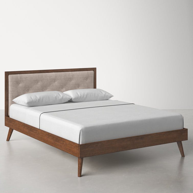 Rayford Tufted Low Profile Platform Bed