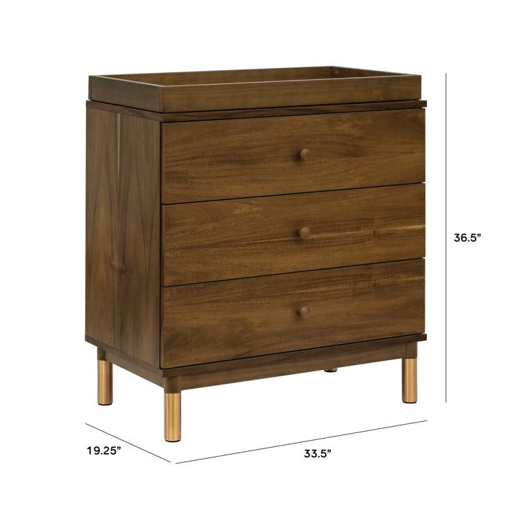 Gelato 3-Drawer Changing Table Dresser
