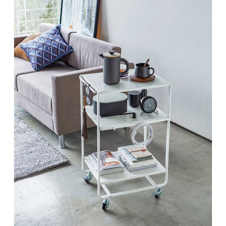 2-Tiered Rolling Kitchen Cart