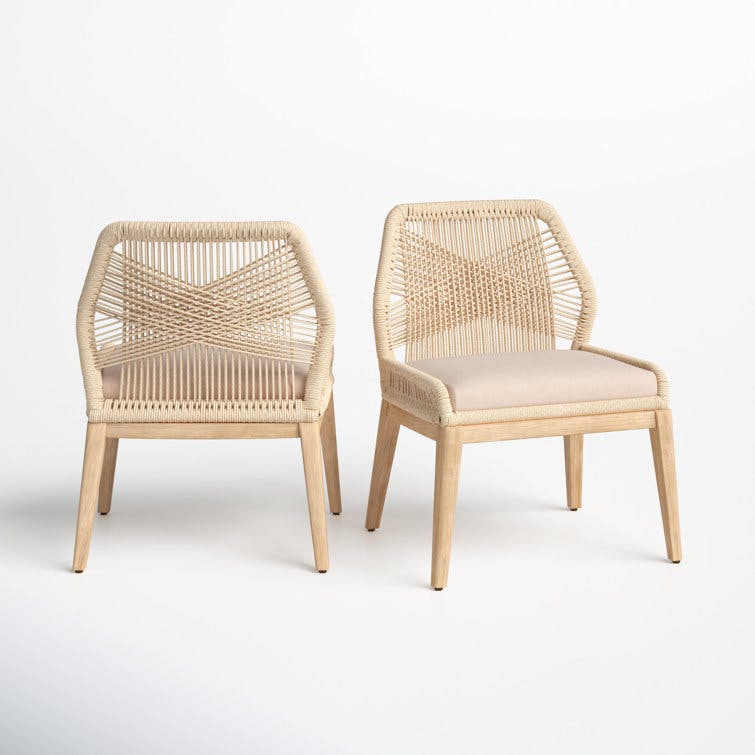 Loom Dining Side Chair with Cushion