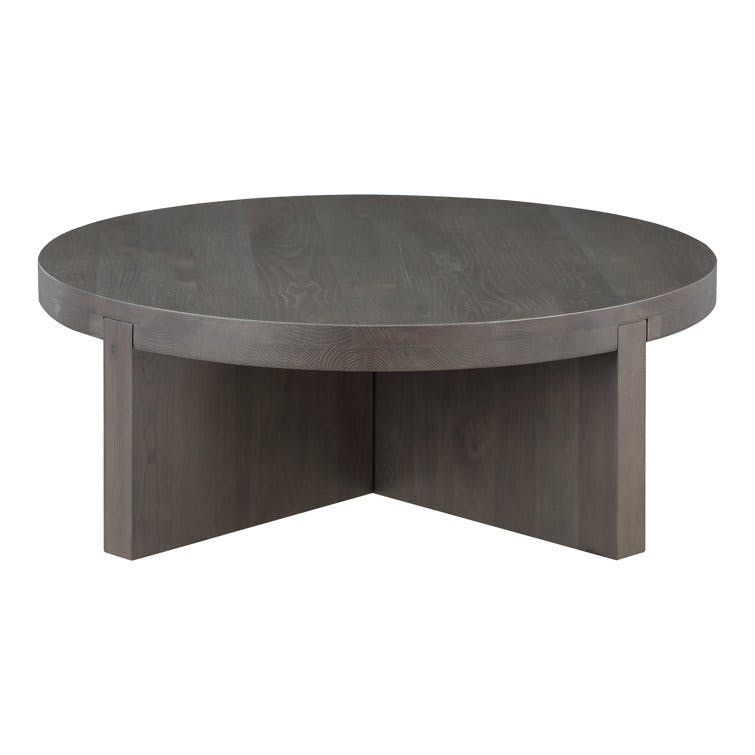 Alford Round Coffee Table - Brown