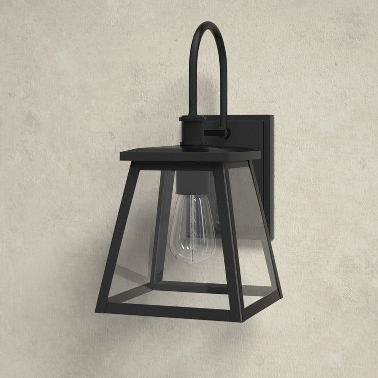 Capital Lighting 926811 Belmore 15" Tall Outdoor Wall Sconce - Black