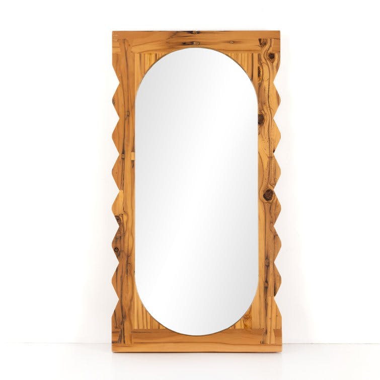 Aldrik Mirror, Natural Reclaimed Pine