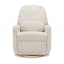Arc Ivory Boucle Electronic Recliner Swivel Glider with USB
