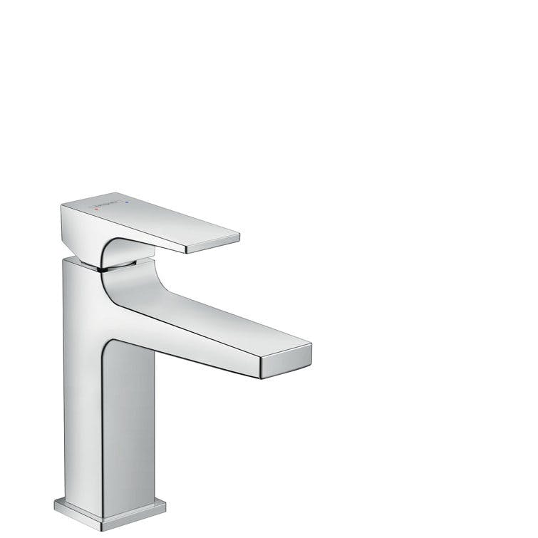 Metropol Chrome Single Hole Bathroom Faucet with Drain Assembly