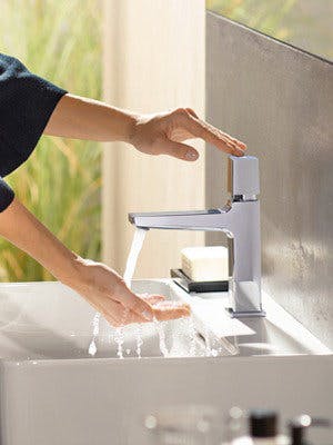Metropol Low Flow Water Saving Single Hole Bathroom Faucet