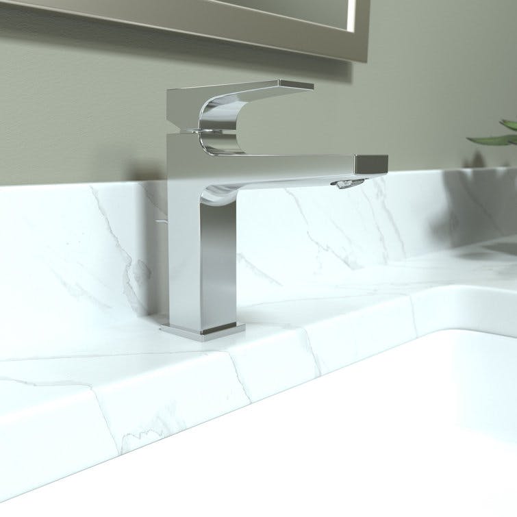 Metropol Chrome Single Hole Bathroom Faucet with Drain Assembly