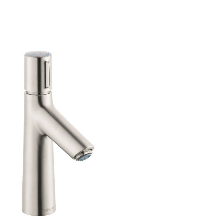 Talis S Premium Easy on/off Single Hole Bathroom Faucet Less Handles with Drain Assembly