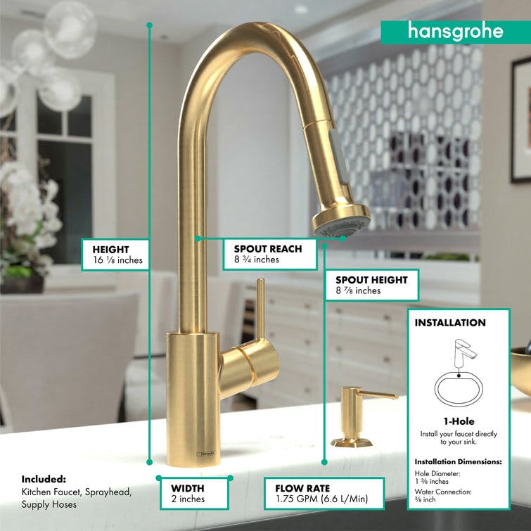 Talis S² Pull Down Single Handle Kitchen Faucet