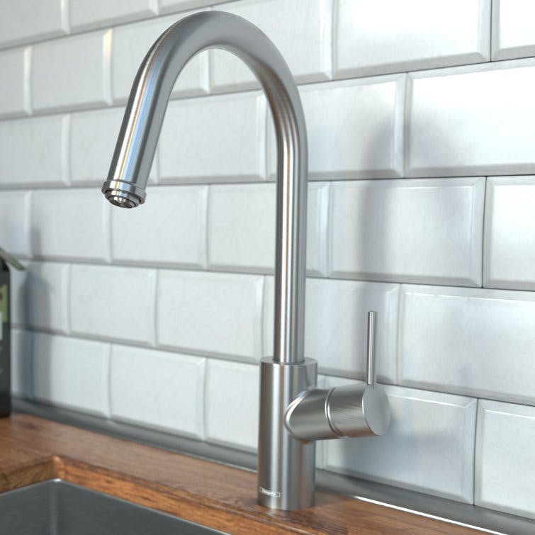 Talis S² Pull Down Single Handle Kitchen Faucet with Handle and Supply Lines