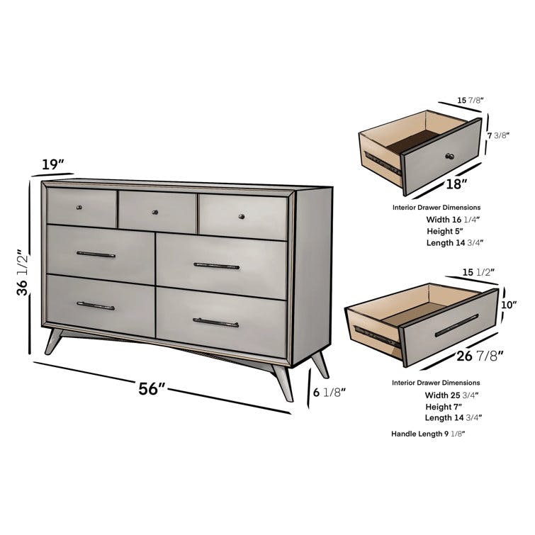 Williams 7-Drawer Dresser