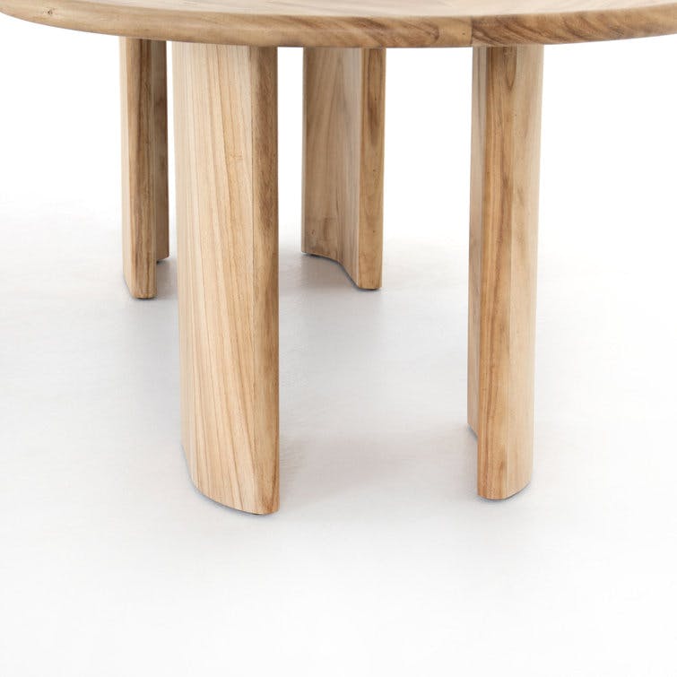 Nausica Oval Dining Table - Natural