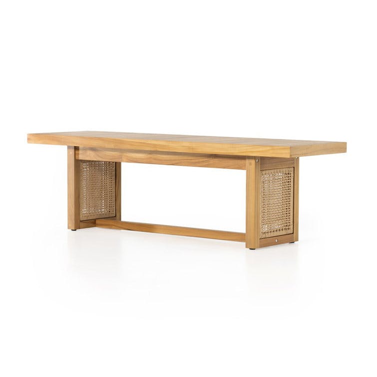 Anson Indoor / Outdoor Dining Bench - Natural