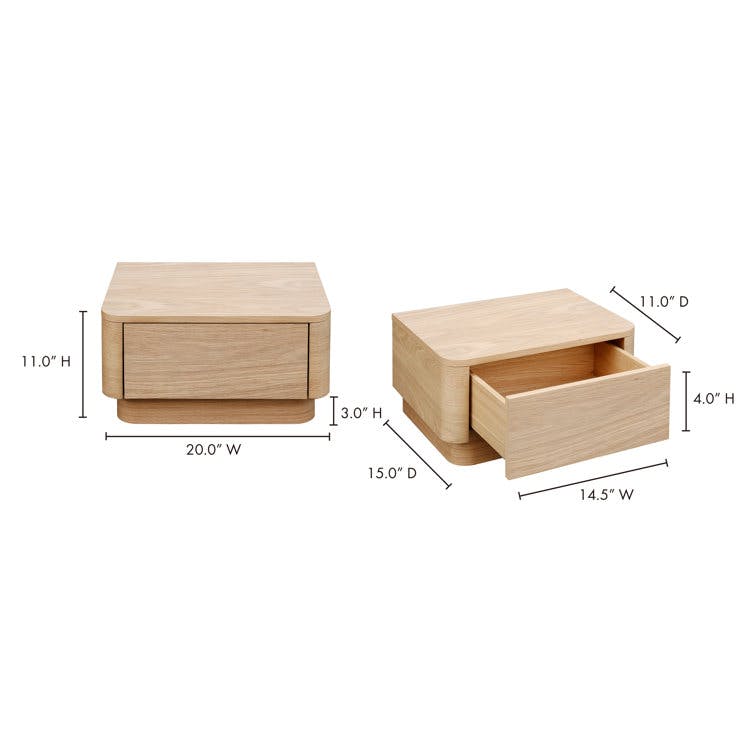 Mille 1 - Drawer Nightstand