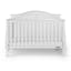Camden 4-in-1 Matte White Convertible Baby Crib