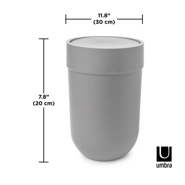 Touch Lidded Waste Can