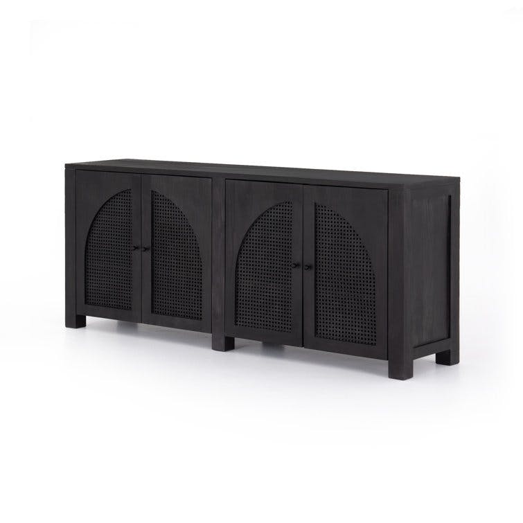 Islay 78" Natural Woven Cane Sideboard