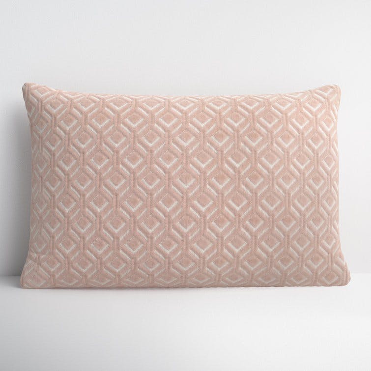 Ryans Embroidered Cotton Lumbar Throw Pillow