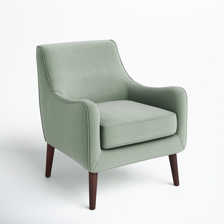 Femi Seafoam Green Upholstered Armchair