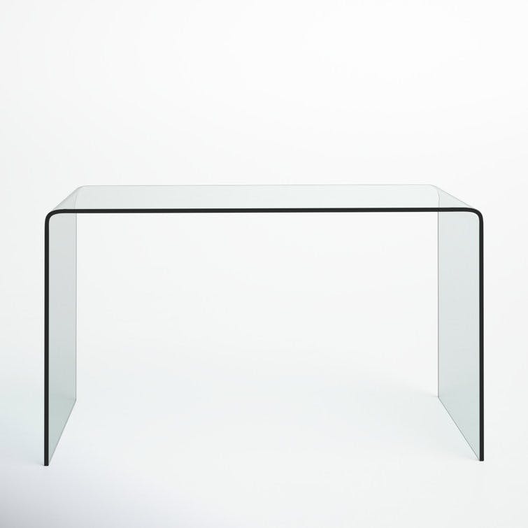 Highsmith Clear Glass Writing Desk