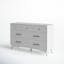 Williams Mid Century Modern 7-Drawer White Dresser