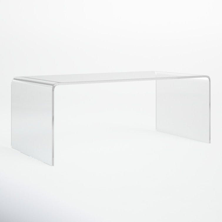 Percy Clear Acrylic Coffee Table