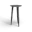 Lessing Gray Solid Wood Accent Table