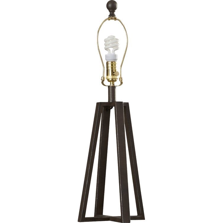 Dunaway Metal Bronze Tripod Table Lamp