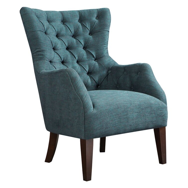 Tufted Wingback Accent Chair