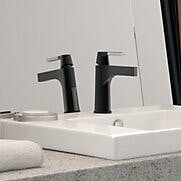 Zura Single Hole Bathroom Faucet with Drain Assembly
