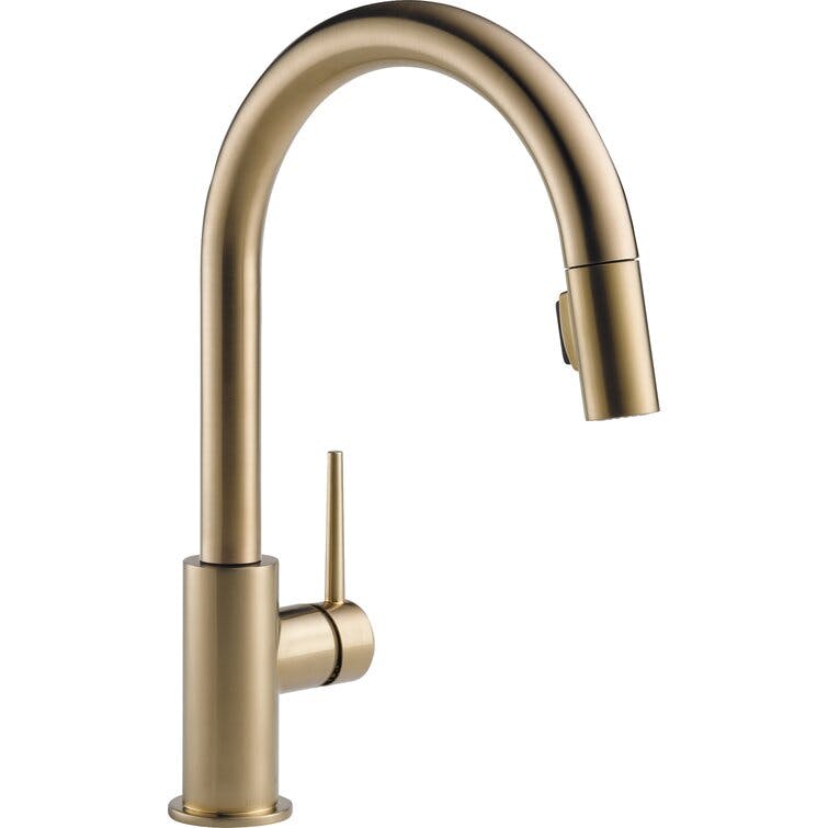 Trinsic Pull Down Single Handle Kitchen Faucet with Accessories