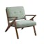 Desi Seafoam Upholstered Accent Chair