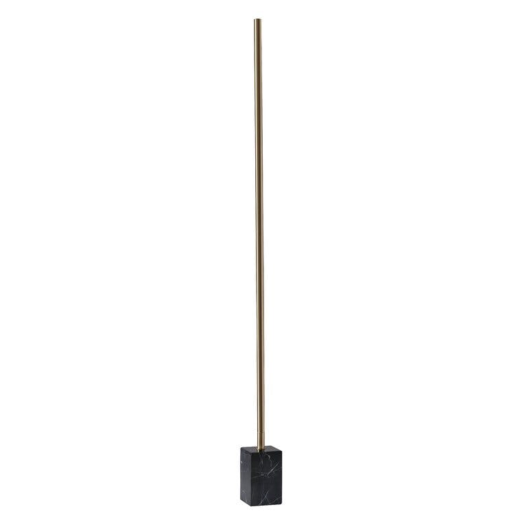 Ericson 65" Brass Dimmable LED Floor Lamp