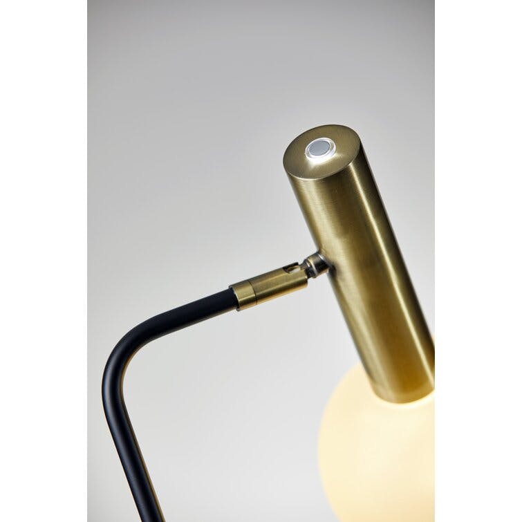 Gabby 70" Black Dimmable LED 3-Arm Floor Lamp