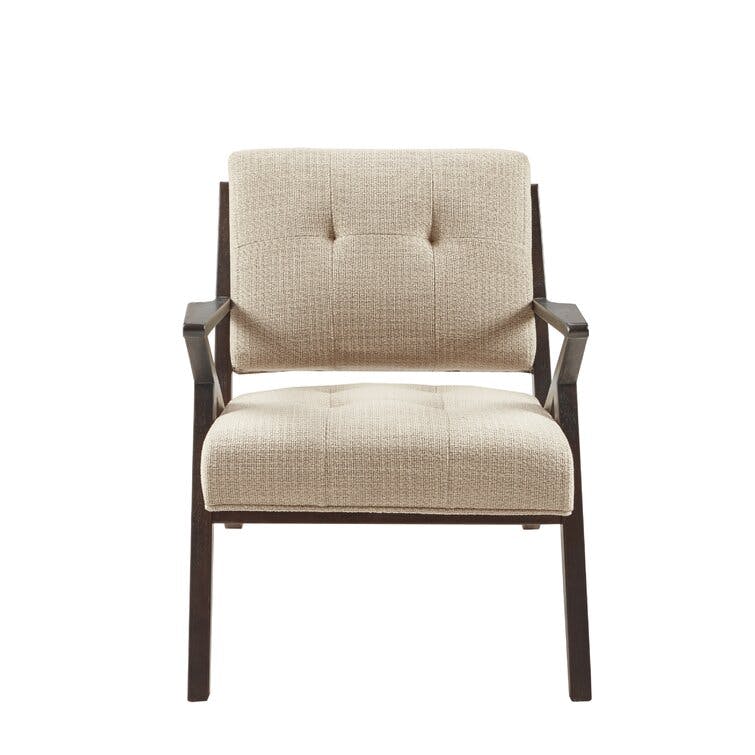 Desi Tan Upholstered Lounge Chair
