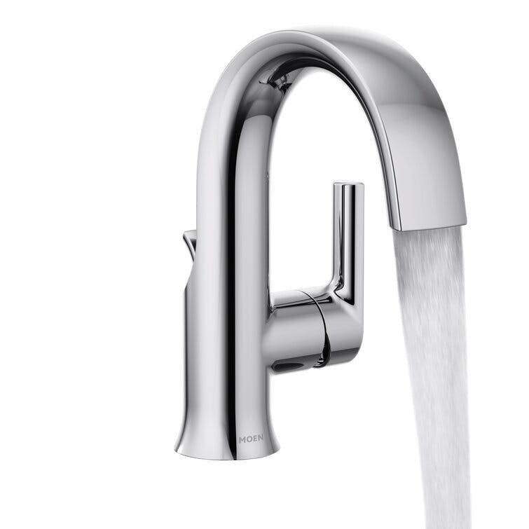 Doux Single Hole Bathroom Faucet with Drain Assembly
