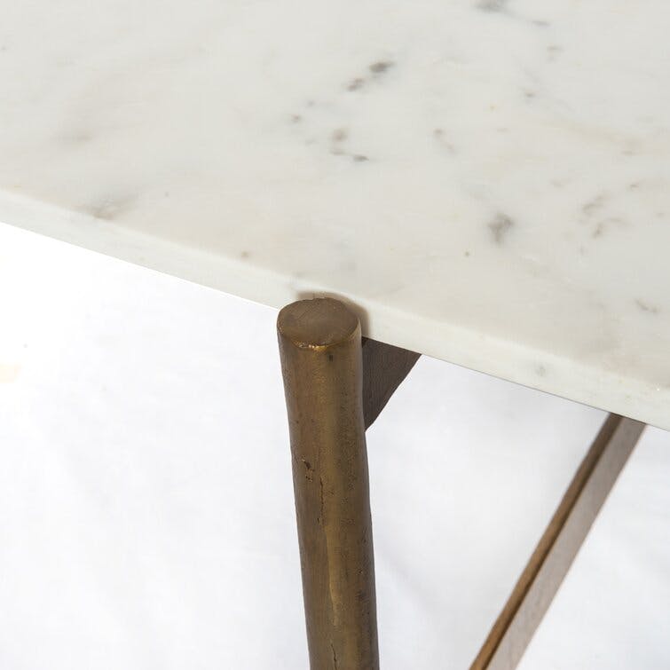 Montague Geometric Marble Coffee Table