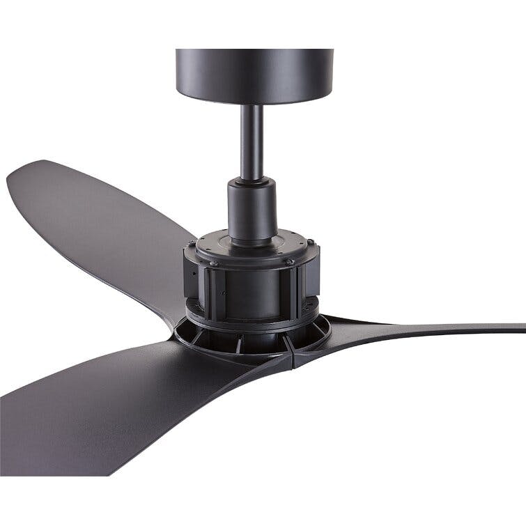52" Zelda 3 - Blade Standard Ceiling Fan with Remote Control