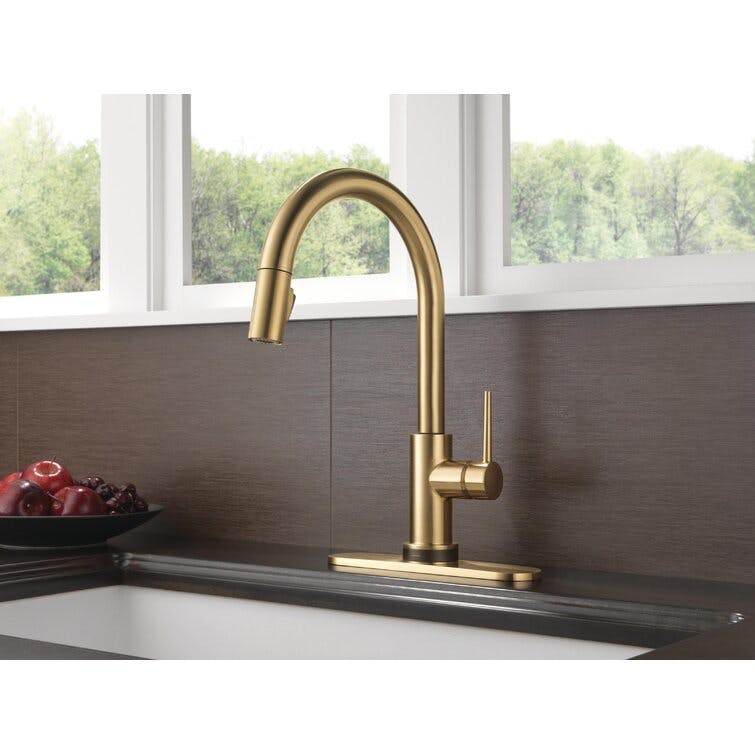 Trinsic Touch Control Pull Down Sprayer Kitchen Sink Faucet