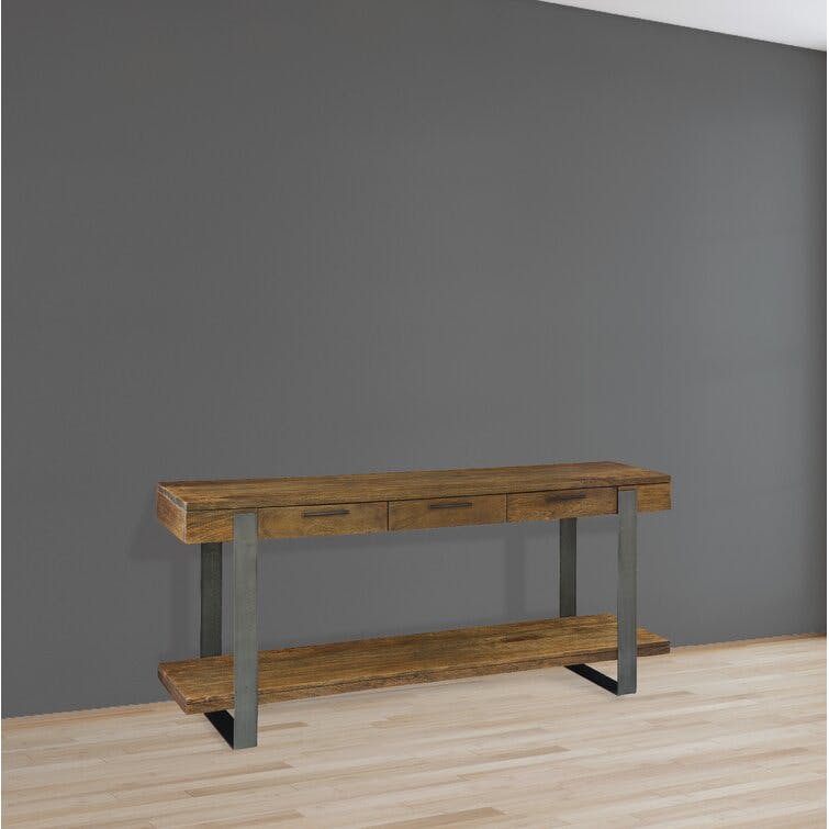 Ashley 68" Solid Wood Console Table