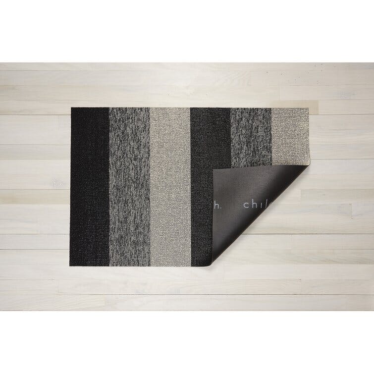 Chilewich Easy Care Marbled Stripe Shag Door Mat