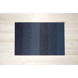 Chilewich Easy Care Marbled Stripe Shag Door Mat